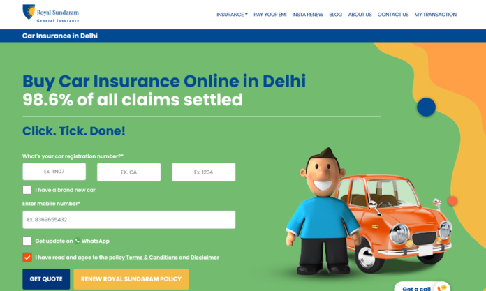 Royal Sundaram General Car Insurance 2023 Buy Renewal Benefits FastRead Info